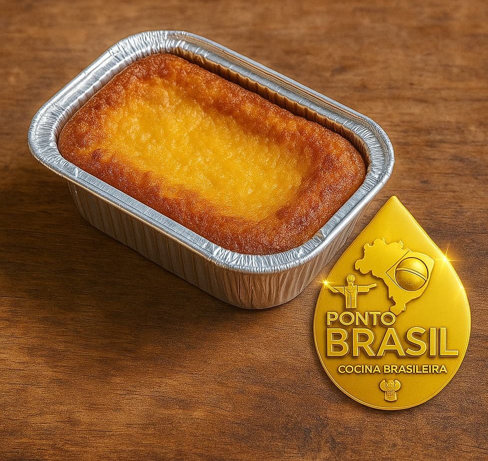 Bolo de Aipim (yuca) húmedo y esponjoso con leche de coco – Ponto Brasil