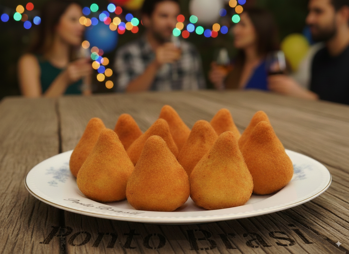 Coxinhas brasil Chicas Pollo (50/100) - Ponto Brasil