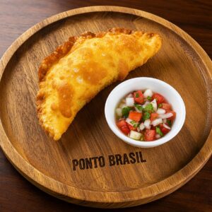 Mini pasteles de feira brasileños para eventos – bocaditos tradicionales de Ponto Brasil