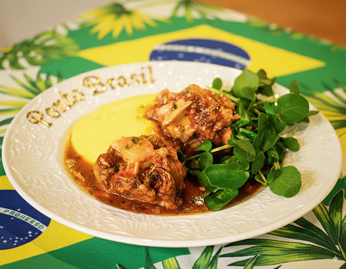 La Rabada es un plato muy apreciado en Brasil y consiste en un guiso de cola de vaca, al que se le añaden tomates, cebollas, polenta y arroz.